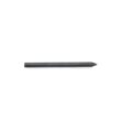Solid round tine, 5.50 inches long, black metal, pointed tip, shown from a side angle