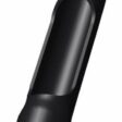 Black carbide tine with a cylindrical shape and a side eject feature, designed for tilling