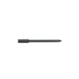 Solid round tine in black, 4.50 inches long, with a pointed end for effective soil penetration