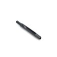 Black quad tine with a smooth surface, featuring a tapered end for easy attachment