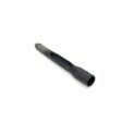 Black carbide tine with a side eject design, featuring a tapered end and smooth surface