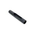 Black metal tine with a side eject design, featuring a smooth cylindrical shape and a cutout