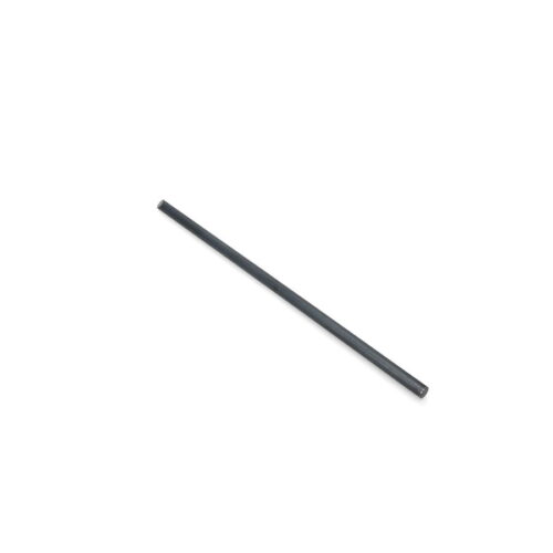 Solid black tine measuring 12mm in diameter and 14.25 inches long, shown on a white background