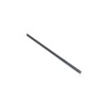 A solid black metal tine, 12mm thick and 16.25 inches long, shown at an angle