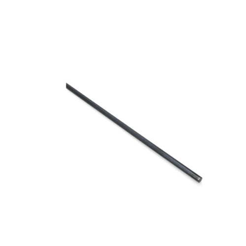 A solid black metal tine, 12mm thick and 16.25 inches long, shown at an angle