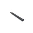 A long, cylindrical, hollow carbide tine with a black finish, shown from a side angle