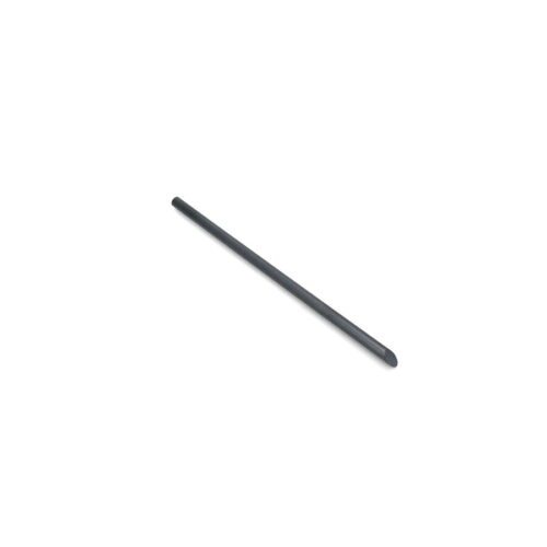 Solid metal tine with a tapered end, shown at an angle against a white background