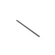 Solid tine in a sleek black finish, measuring 10.75 inches long and 0.38 inches wide