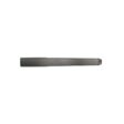 A long, hollow carbide tine with a tapered end, shown from a side angle, in a dark metallic color