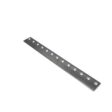 Metal bedknife with 13 holes, designed for precision cutting on Toro Greensmaster mowers