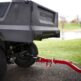 Tow Bar on Utility Vehicle