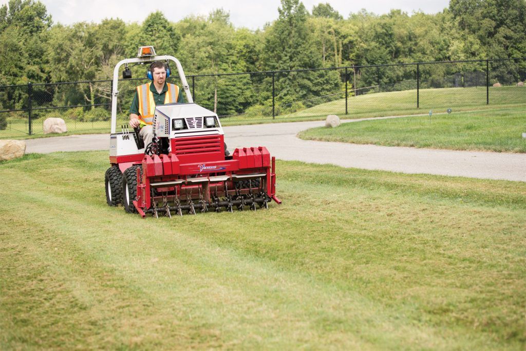 Ventrac Aerator Tractor Attachment