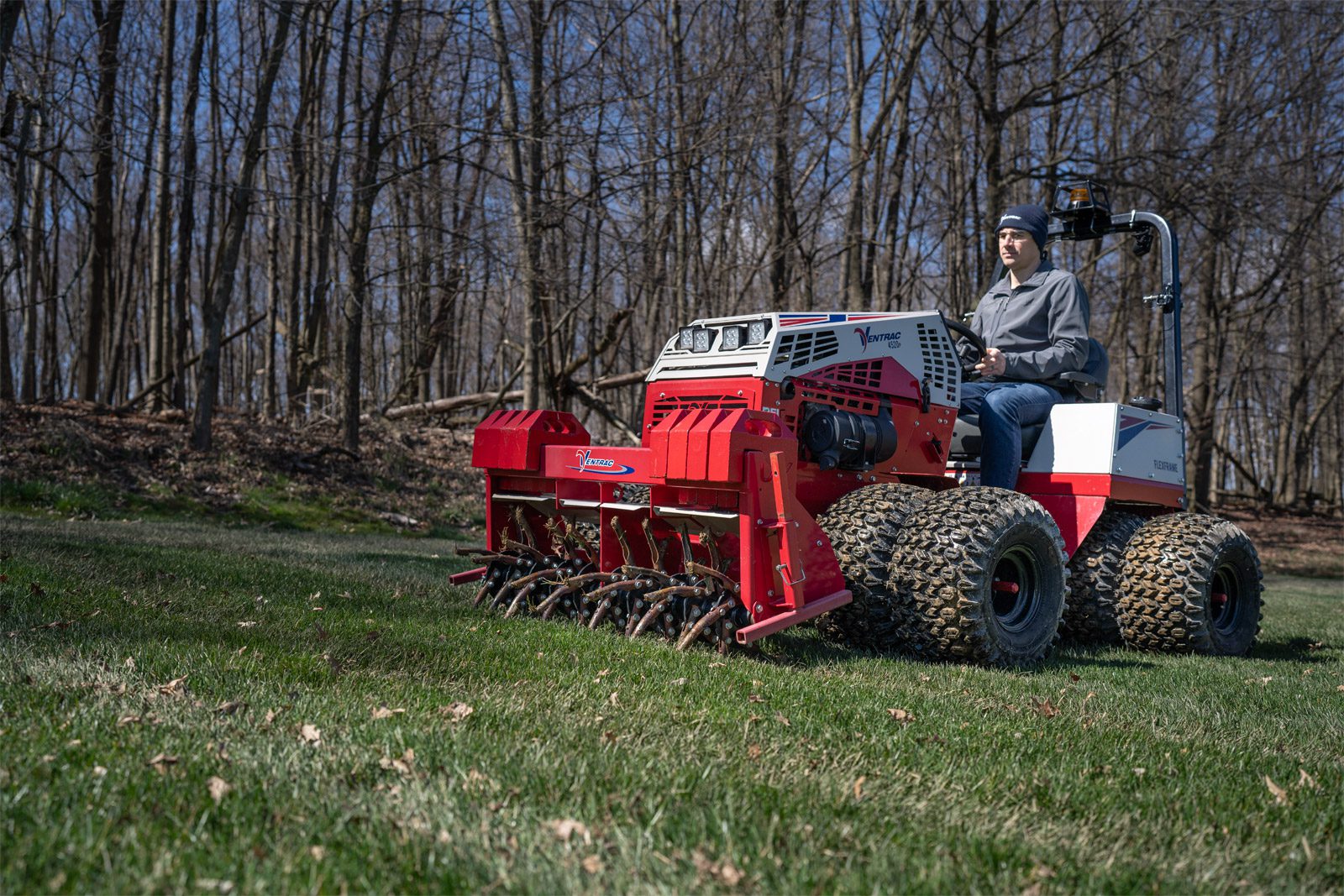 EB_Ventrac_Bridgeway_4599 Ventrac Aerator in field