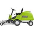 FD220R Grass-Collection Ride-on Mower (220L) - studio side view