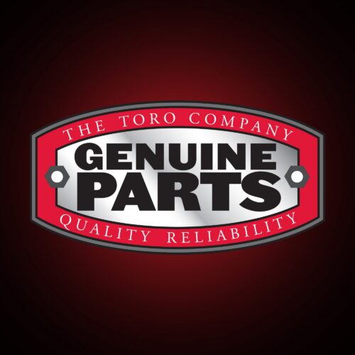 Logo featuring "Genuine Parts" in bold text, red and silver design, emphasizing quality and reliability