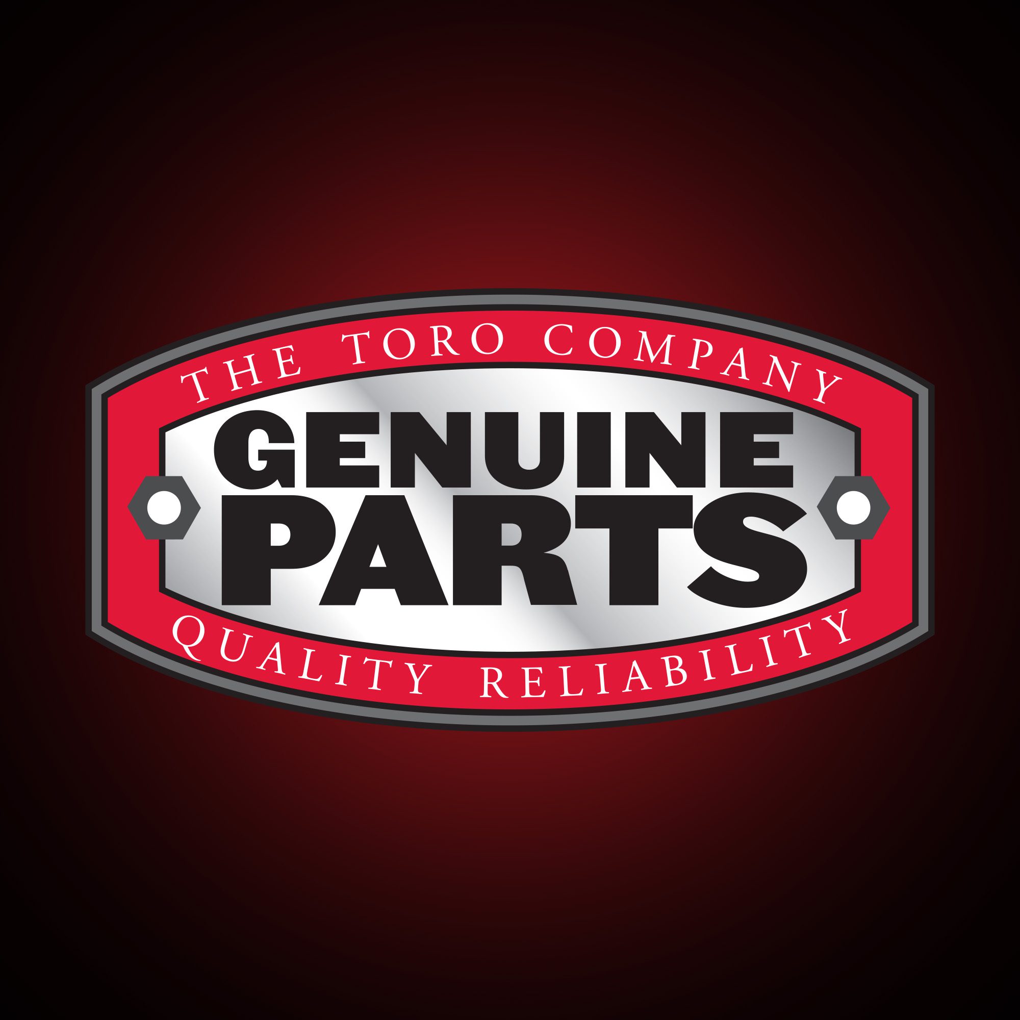 Geniune-Parts-2 Logo featuring "Genuine Parts" in bold text, with red and silver colors, emphasizing quality and reliability