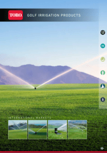 Golf Irrigation Products