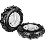 Grillo Pneumatic Tractor Wheels 5.00-10 Pair (Adjustable Disks)