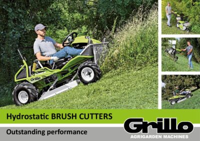 Grillo Hydrostatic Brush Cutters Spec Sheet & Catalogue