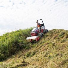 Ventrac Tough Cut Mower Attachment - mowing very long grass