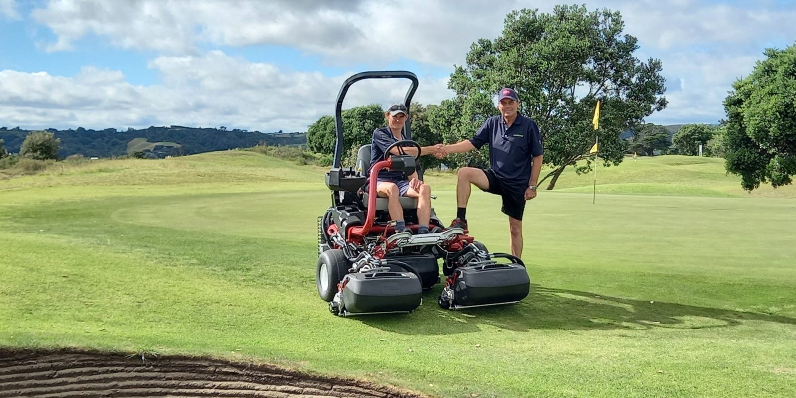 Jeff and James - Ohope Beach GC