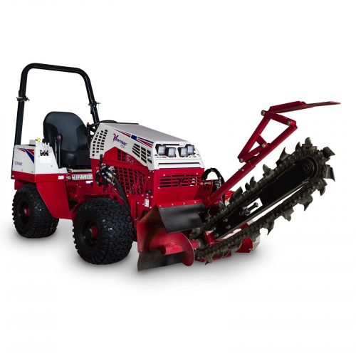 Ventrac Trencher Tractor Attachment - side view