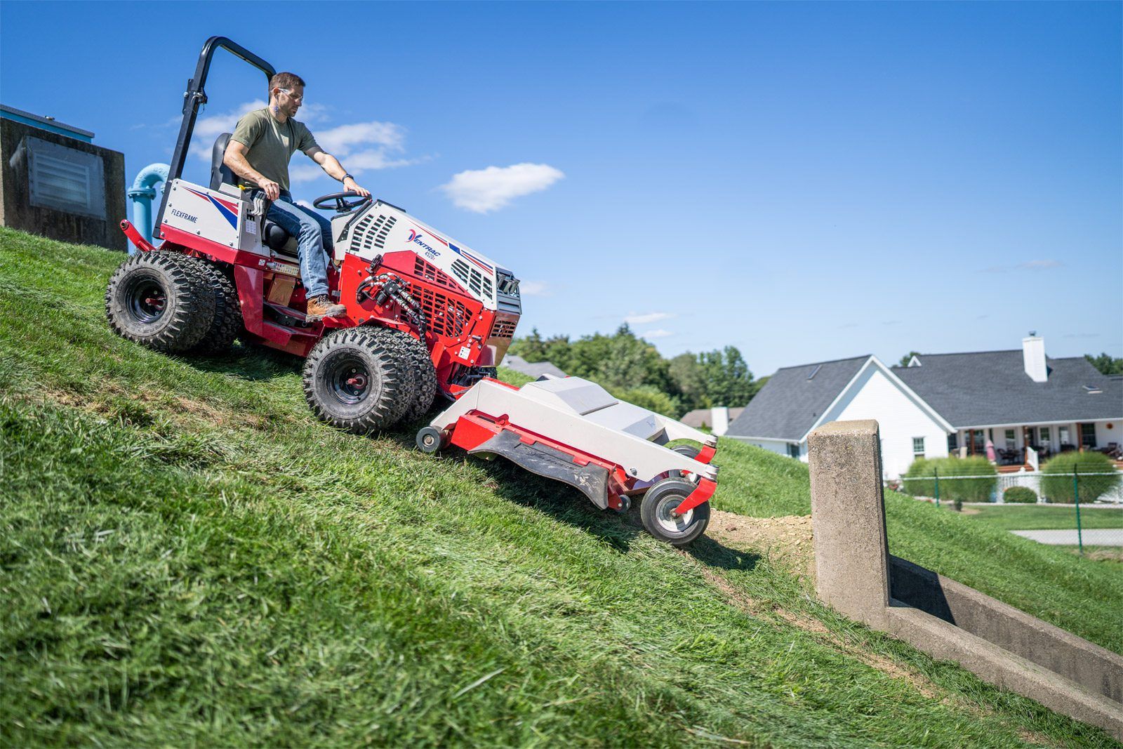 Tips for (and the risks of) Mowing a Steep Slope - Parkland - Lawn & Land  Maintenance and Irrigation Products and Services