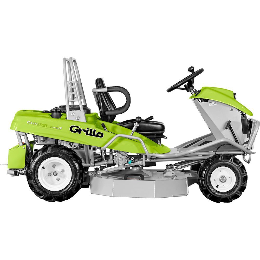 Side view - Climber 7.15 Grillo Climber 7.15 Ride-On Mower - studio side view