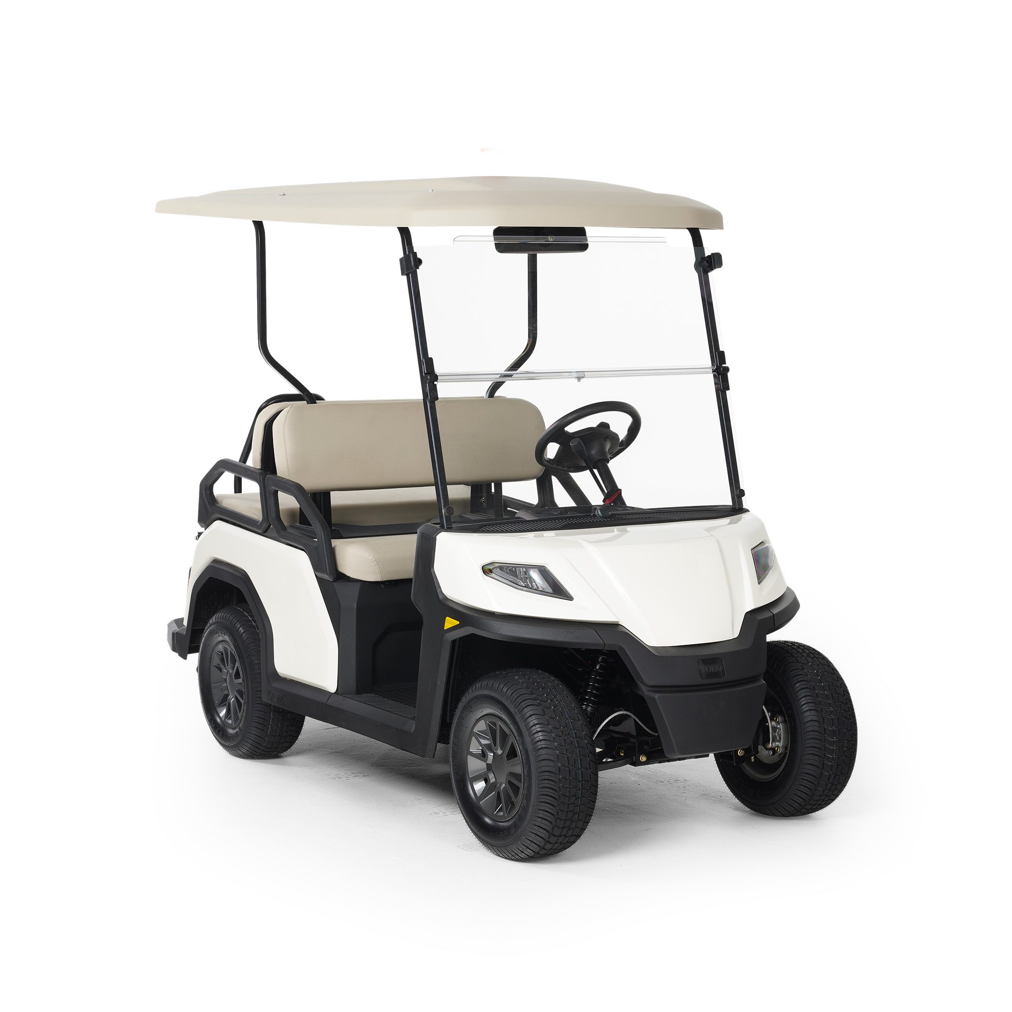 Toro Vista 4-seater utility vehicle with lithium battery Toro Vista 4-seater utility vehicle featuring a lithium battery for efficient power and performance