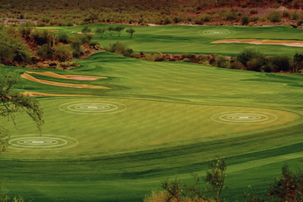 Soil Sensors in Golf Course