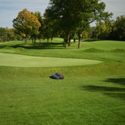 Turf Pro mower cutting a fairway