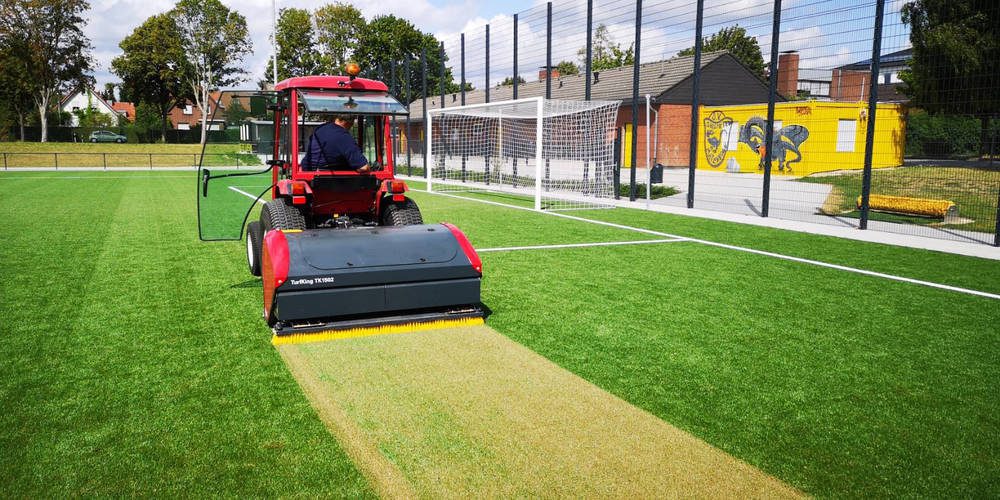 SMG TurfKing on Artificial Soccer Pitch
