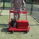 Cleaning Tennis Court