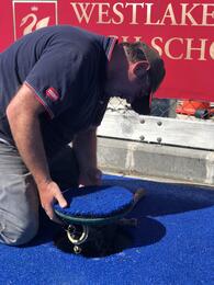 Westlake Girls, Bruce Installing Sprinklers