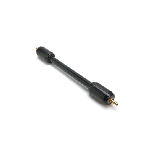 Black sectional rear roller with gold connectors, designed for 22-inch Contour Plus decks