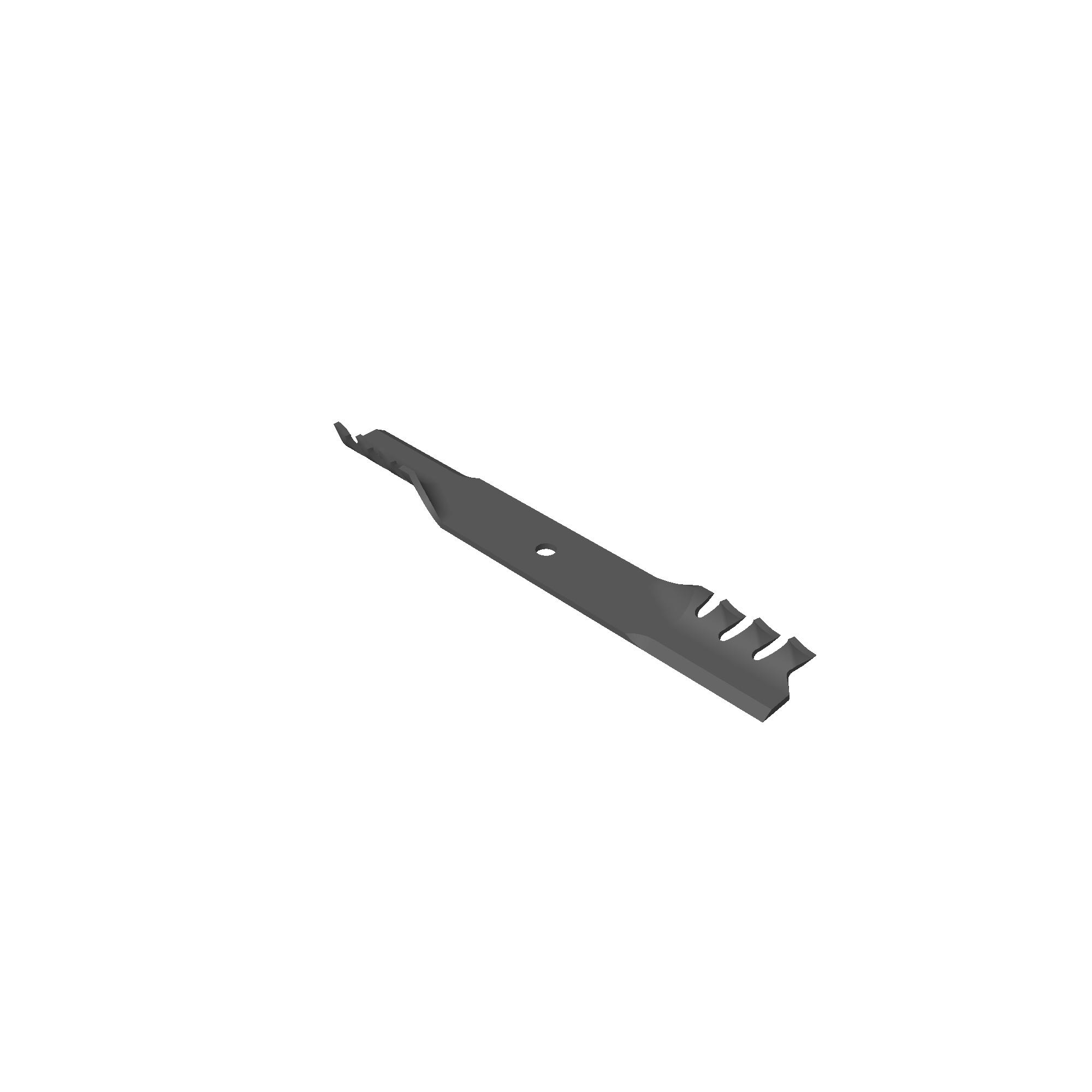 cdn.thetorocompany Gray Toro atomic blade with multiple cutting edges for efficient mulching and grass cutting