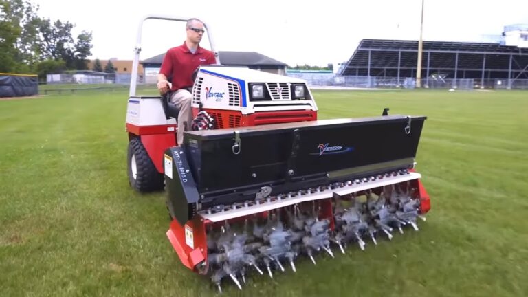 Ventrac | Aerate Lawns Without Pulling Plugs – EA600 Aera-Vator Overview – Simple Start