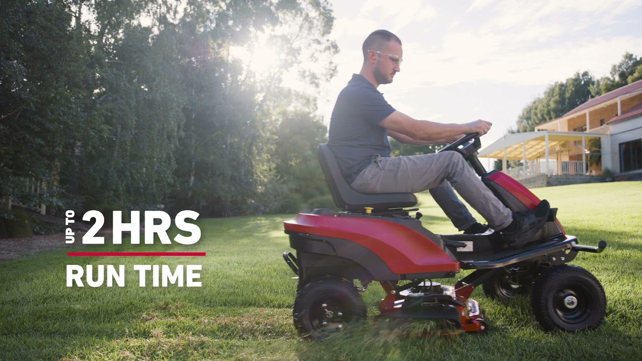 Charge and mow with Toro's NEW battery powered ride-on mower ...