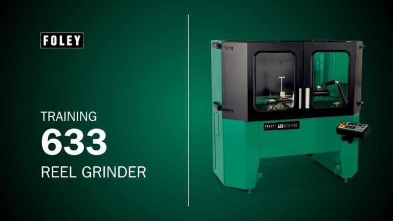 Complete Guide of the 633 Reel Grinder | Legacy Foley Training Video
