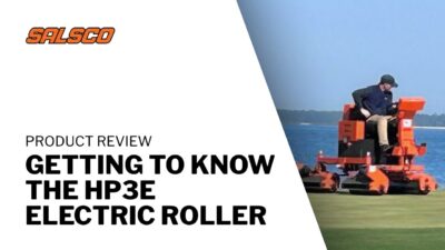Salsco HP3E All-Electric Greens Roller | Clean Power, Championship Results