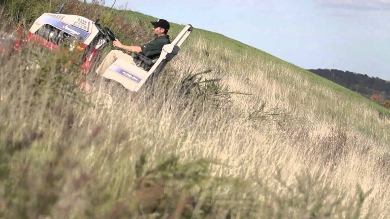 Ventrac on the Pete Dye Golf Course at French Lick