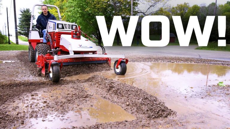 Ventrac | Extreme Transformation – Gravel Driveway Repair