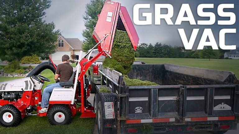Lawn Grass Vacuum – Ventrac RV602 Simple Start